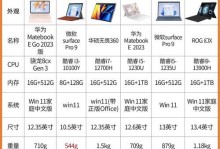 大学生必备的十款笔记本电脑（选择适合大学生的高性能笔记本电脑，助力学业和娱乐）